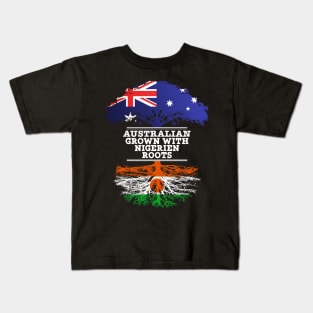 Australian Grown With Nigerien Roots - Gift for Nigerien With Roots From Niger Kids T-Shirt
